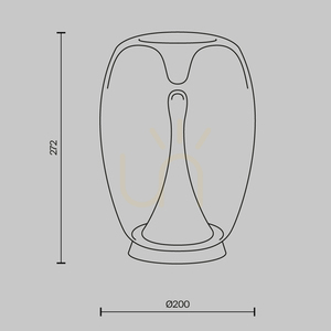 SPLASH MOD282TL-L15G3K bordslampa Maytoni small 8