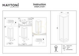 CELL-ljusstolpe O452FL-01GF1 IP54 Maytoni small 6