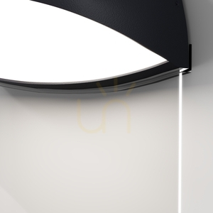 GLOSS vägglampa för utomhusbruk O447WL-L7GF3K IP65 Maytoni small 3