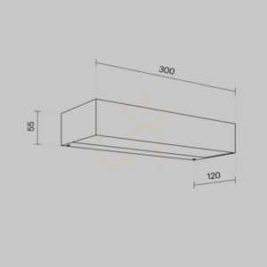 Vägglampa för utomhusbruk LOT O428WL-L20GF3K IP65 Maytoni small 8