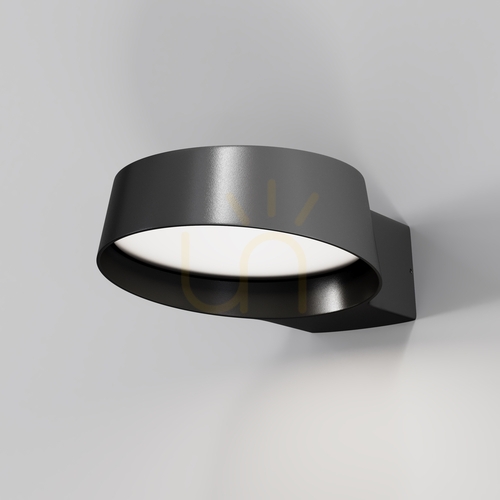 Kontrollera SHARE vägglampa för utomhusbruk O443WL-L12GF3K IP54 Maytoni