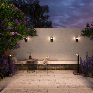 Maytoni Stock LED-pollare O446FL-L7GF3K, grafit, 80 cm, IP65 small 1