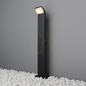 Maytoni Stock LED-pollare O446FL-L7GF3K, grafit, 80 cm, IP65 small 0