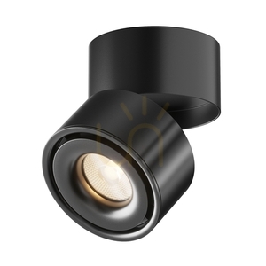 Maytoni Yin C084CL-15W3K-D-B svart LED-takspotlight, 15 W, 3000 K small 1