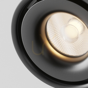 Maytoni Yin C084CL-15W3K-D-B svart LED-takspotlight, 15 W, 3000 K small 2