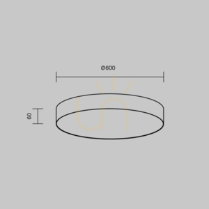 Plafond ZON C032CL-90W3K-RD-W Maytoni small 8