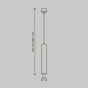 FOCUS LED-pendellampa P072PL-L12W3K-1 Maytoni small 9