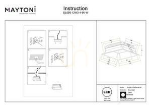 OKNO infälld takarmatur DL056-12W3-4-6K-W IP44 Maytoni small 6