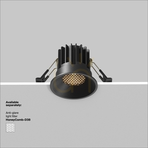 ROUND infälld takarmatur DL058-7W3K-B Maytoni small 9