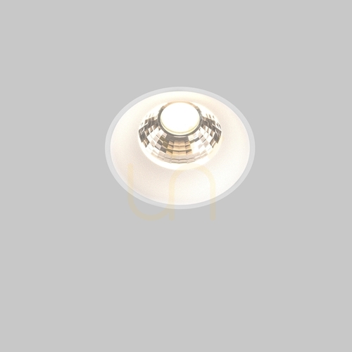 Kontrollera ROUND infälld takarmatur DL058-12W3K-TRS-W Maytoni