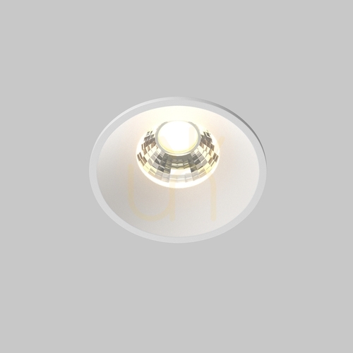 Kontrollera ROUND infälld takarmatur DL058-7W3K-W Maytoni
