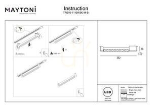 POINTS ROT skenlampa TR010-1-10W3K-M-B-DE Maytoni small 6