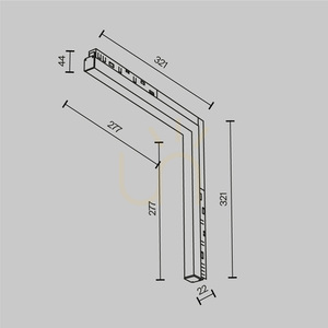 BASIS ANGLE skenlampa TR102-24W3K-W Maytoni small 7