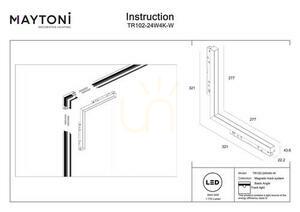 BASIS ANGLE skenlampa TR102-24W4K-W Maytoni small 6