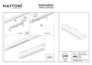 PARETE skenlampa TR106-4-12W-DS-B Maytoni small 7