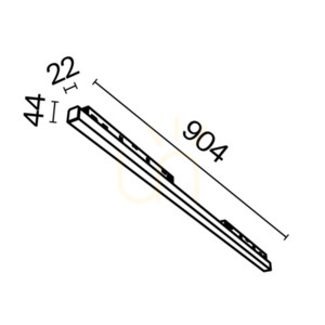 BASIS skenlampa TR030-4-30WTW-DD-W Maytoni small 9