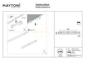 BASIS skenlampa TR030-2-24W3K-W Maytoni small 4