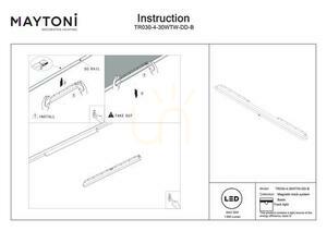 BASIS skenlampa TR030-4-30WTW-DD-B Maytoni small 6