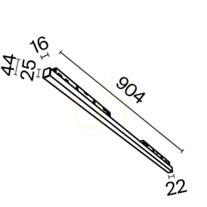 BASIS skenlampa TR030-4-30WTW-DD-B Maytoni small 9