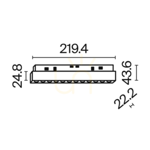 POINTS skenlampa TR031-4-12WTW-DD-B Maytoni small 6