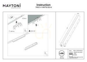 POINTS skenlampa TR031-4-18WTW-DD-W Maytoni small 5