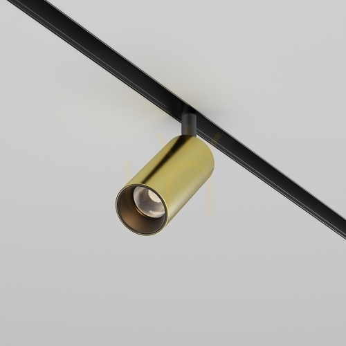 Kontrollera FOCUS LED strålkastare för strömskenor TR032-2-5W3K-M-BBS Maytoni