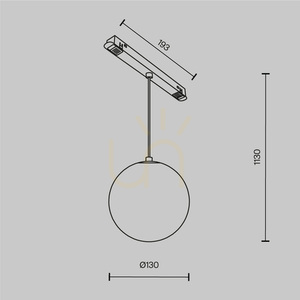 LUNA skena taklampa TR039-4-5W3K-WW-DS-W-1 Maytoni small 6