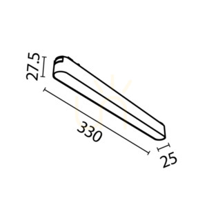 BASIS skenlampa TR080-1-18W3K-B Maytoni small 9