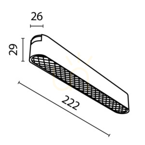 BASIS GRID skenlampa TR084-1-12W4K-B Maytoni small 5