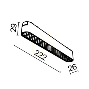 BASIS GRID skenlampa TR084-1-12W3K-W Maytoni small 9