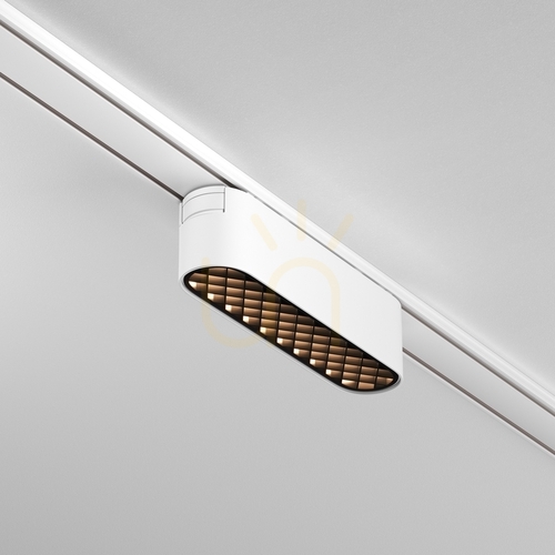Kontrollera BASIS GRID skenlampa TR084-1-6W4K-W Maytoni