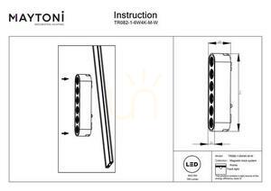 POINTS skenlampa TR082-1-6W4K-M-W Maytoni small 6