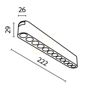 POINTS skenlampa TR082-1-12W4K-M-B Maytoni small 9