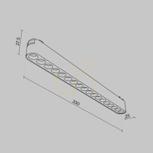 POINTS skenlampa TR082-1-18W3K-M-B Maytoni small 7