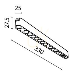 POINTS skenlampa TR082-1-18W3K-M-B Maytoni small 9