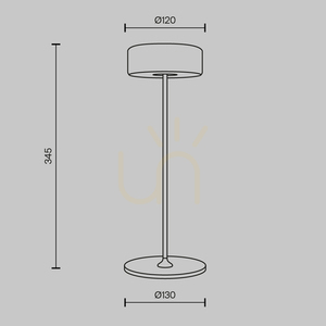 AI COLLABORATION bordslampa MOD229TL-L3B3K2 Maytoni small 8