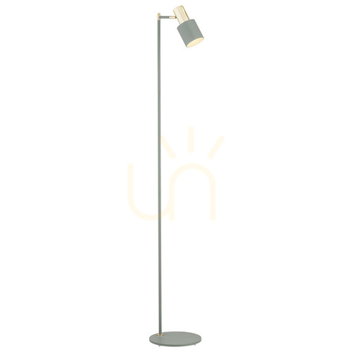 Kontrollera Golvlampa ARGON Doria Mässing Sage E27 4271