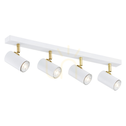 Kontrollera Plafond ARGON Lagos vit mässing 4xGU10 1689