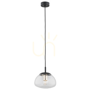 Pendellampa Argon Trini svart glas E27 IP20 4331 small 0