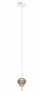 Pendant Light Max Light Palloncini P0576 White Chrome Smoked Glass 2-Light 0 Pendant Light Max Light Palloncini P0576 White Chrome Smoked Glass 2-Light small 0