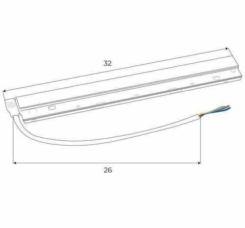 Kontrollera Strömförsörjning för magnetskena Max Light Magnetic MA0004 100W svart