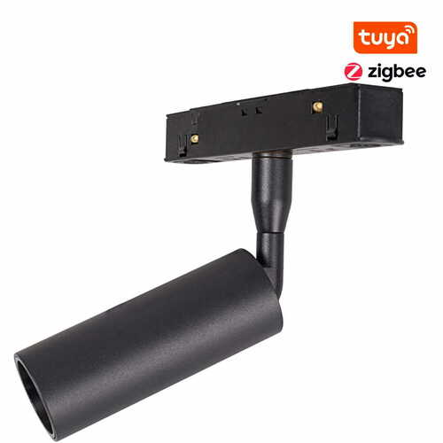 Kontrollera Spårljus Max Light MAX M0008Z svart Zigbee 4,7W LED magnetisk spot
