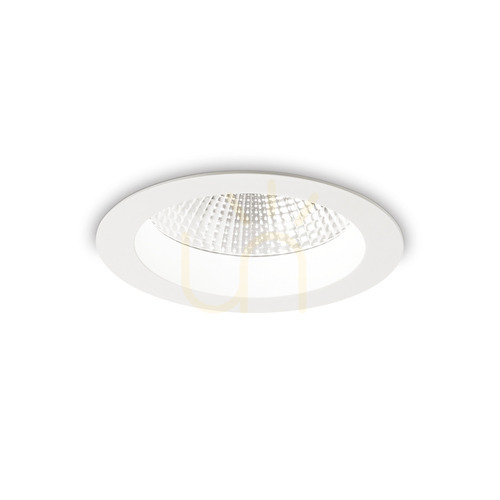 Kontrollera Infälld takarmatur Ideallux BASIC vit LED 20W 3000K 193472