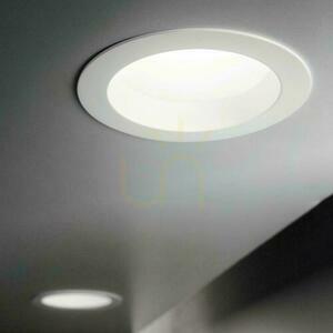 Infälld takarmatur Ideallux BASIC FI WIDE vit 15W 3000K 193526 small 1