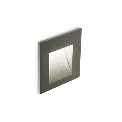 Kontrollera Infälld takarmatur Ideallux BIT 269009 antracit LED 3W dimbar