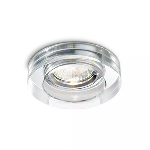 Infälld takarmatur Ideallux Blues transparent krom GU10 083254 small 1