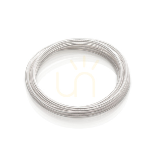 Kontrollera Transparent kabel Ideallux CAVI 10 m 5 mm plast 301716