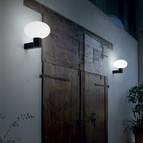 Kontrollera Vägglampa Ideallux Clio 326788 brun E27 aluminium/metall