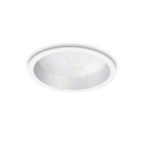 Kontrollera Infälld takarmatur Ideallux DEEP vit LED 20W 4000K Ø16 cm 249049