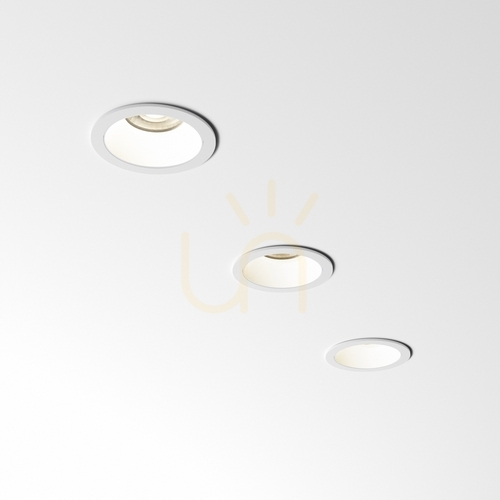 Kontrollera Infälld takarmatur Ideallux GAME 273174 rund vit LED 20W 3000K